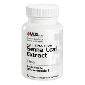 Full Spectrum Senna Leaf Extract (70% Sennocide B) 15mg Senolytic & Anti Aging Support* Capsules