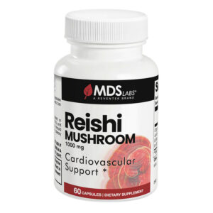 Reishi Mushroom Capsules (1000mg) Supports Cardiovascular Health*