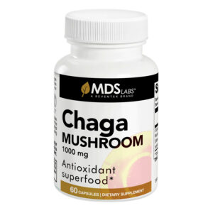 Chaga Mushroom Capsules (1000mg) Antioxidant Superfood*