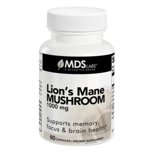 Lion's Mane Mushroom Capsules (1000mg) for Memory, Focus, Brain Health*