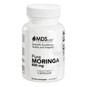 Pure Moringa 800mg Capsules for Longevity Support and Healthy Aging